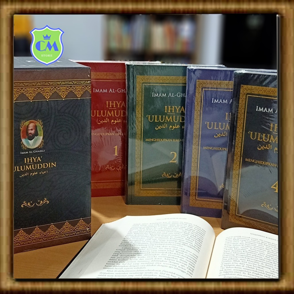 Terjemah Kitab Ihya Ulumuddin Original HC 4 Jilid