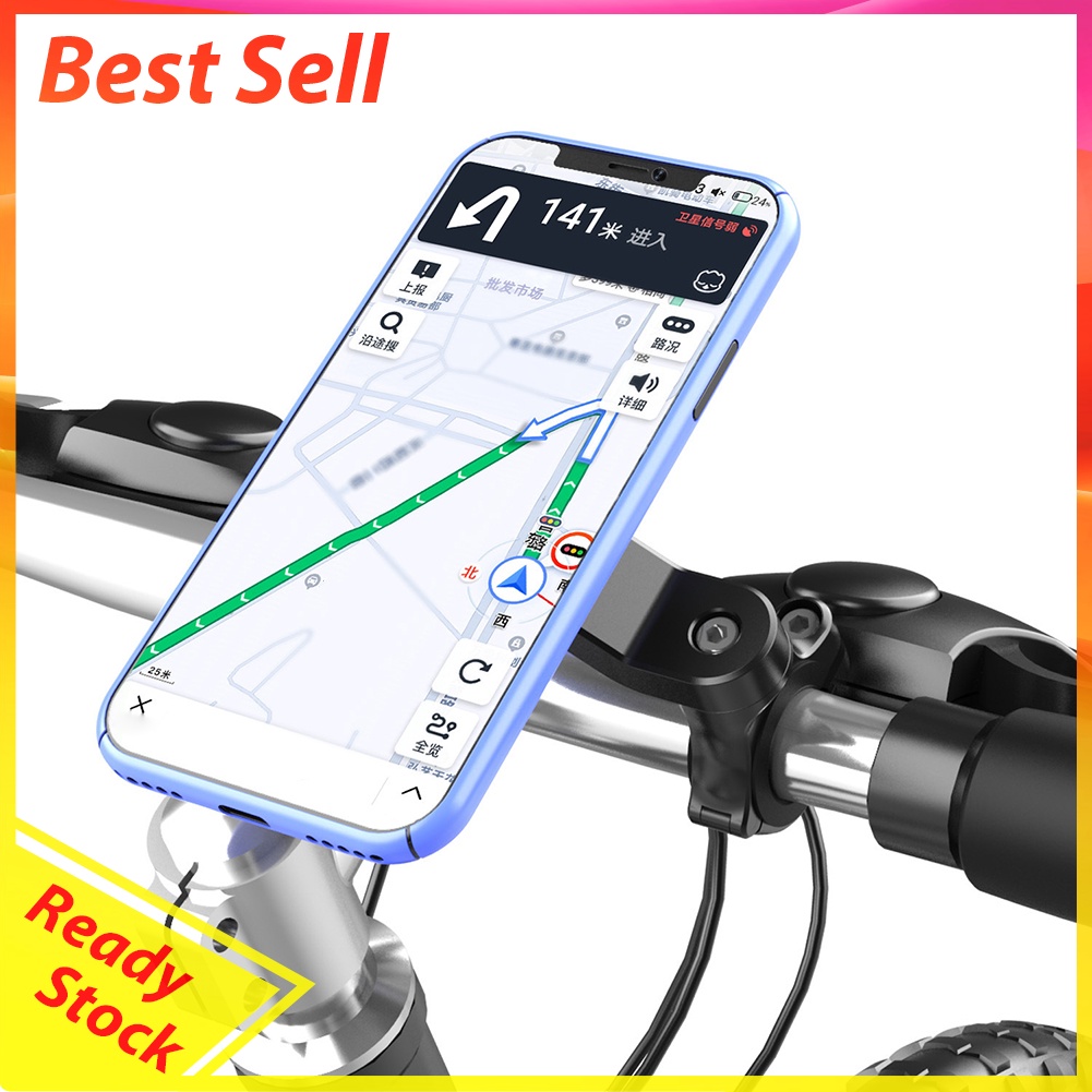 MTB Bike Motorcycle Phone Holder Bracket Bicycle Navigation Support Rack