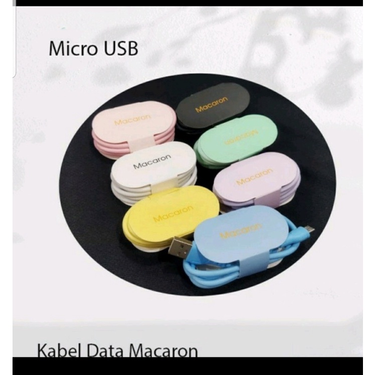 KABEL DATA MACARON MICRO/KABEL DATA TYPE C/KABEL DATA IPHON FAST CHARGING - BD