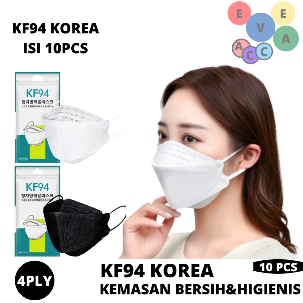 Masker KF94 4 ply 10 pcs termurah Masker KF94 KOREAN 4Ply 10PCS