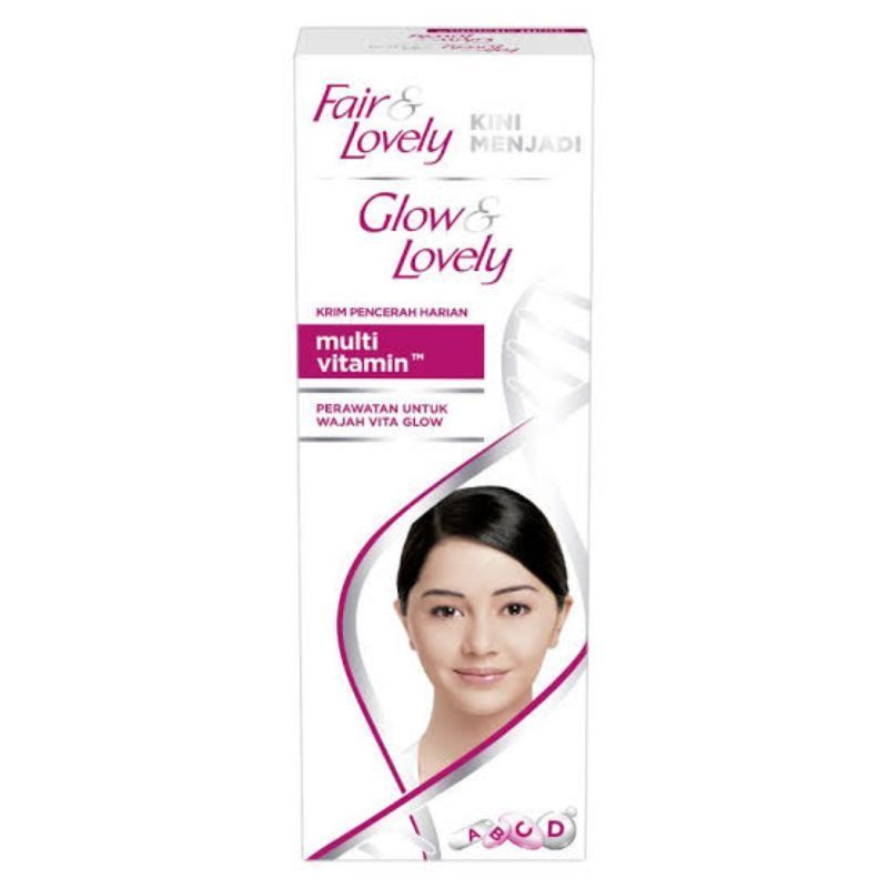 FAIR &amp; LOVELY Glow&amp;Lovely Krim Pencerah Multi Vitamin 23g &amp; 46