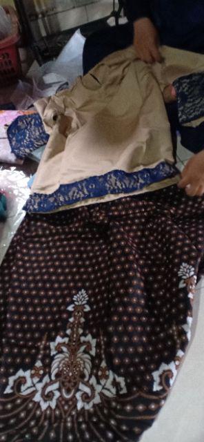 Maura Couple - Sania Ruffle Batik Couple Ori Ndoro Jowi Dnt Garansi Termurah Shopee  Set Renda 2586