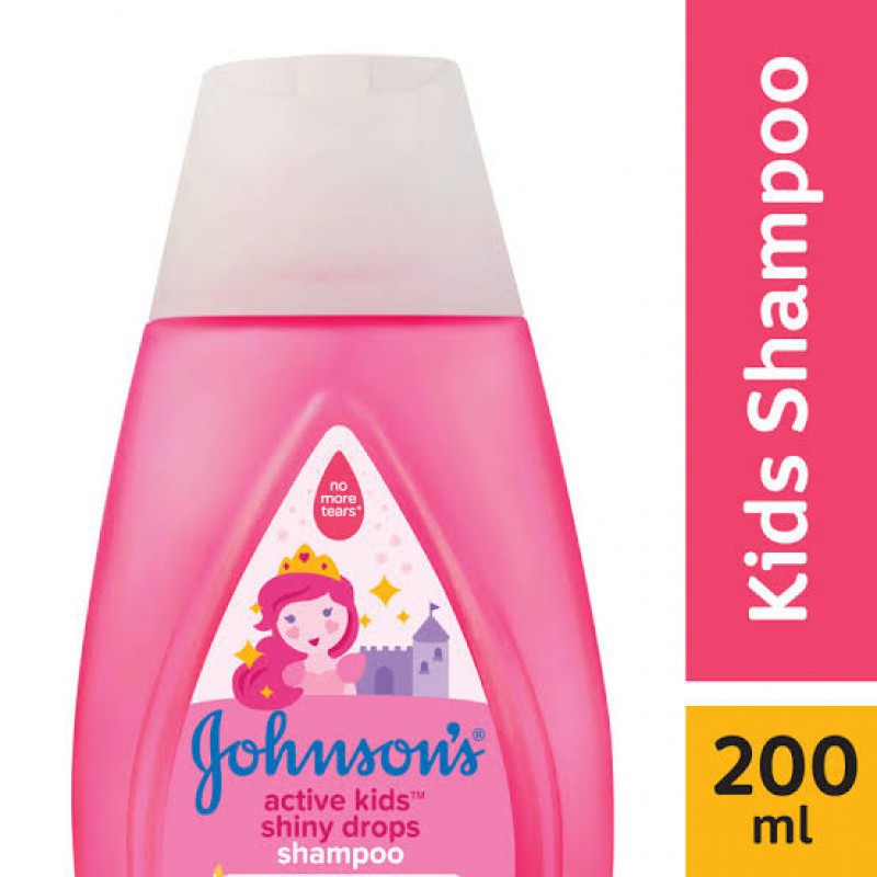 Johnsons Active Kids Shiny Drops Shampoo Anak - 200 ml