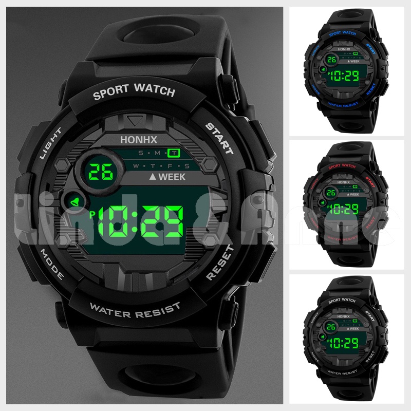 Jam Tangan Sport Digital Pria HONHX Luxury Fashion Import / Sport Watch Water Resist Men HONHX