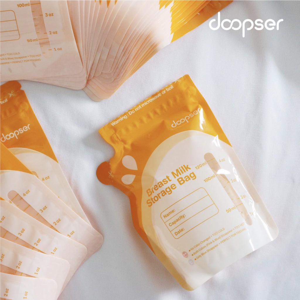 Doopser Kantong ASI 120ml isi 30 pcs | Breast Milk Storage