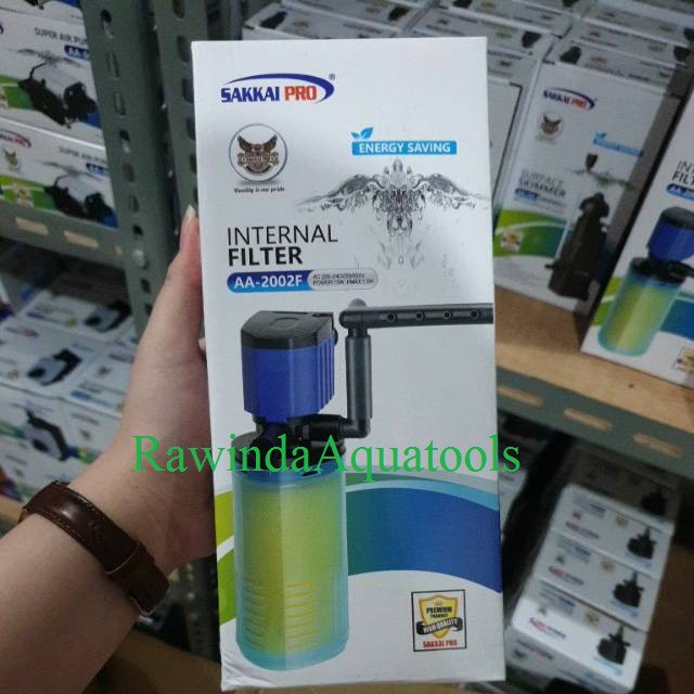 SAKKAI PRO AA-2002F INTERNAL FILTER POMPA AIR CELUP FILTER AQUARIUM