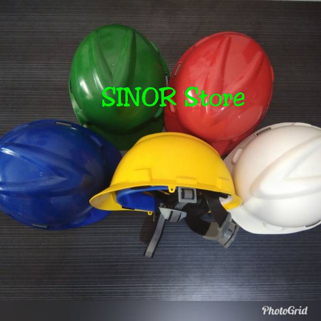 Helm Safety Proyek SNI ASA FASTRACK Putar VGARD Safety Helmet V GARD Kualitas PREMIUM