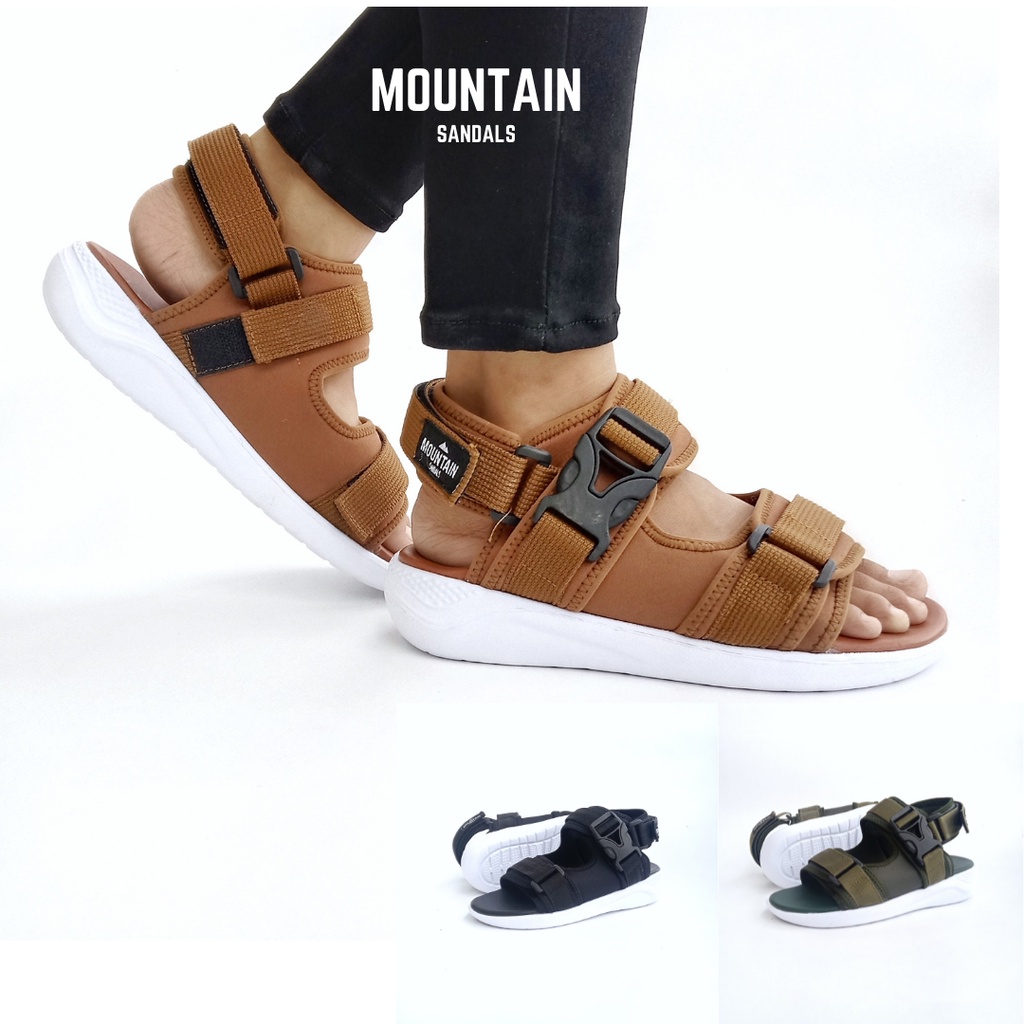 Mountain - Sandal Gunung Wanita Premium Kekinian Gladies Sandal Gunung Cewek Sandal Tali Wanita Send