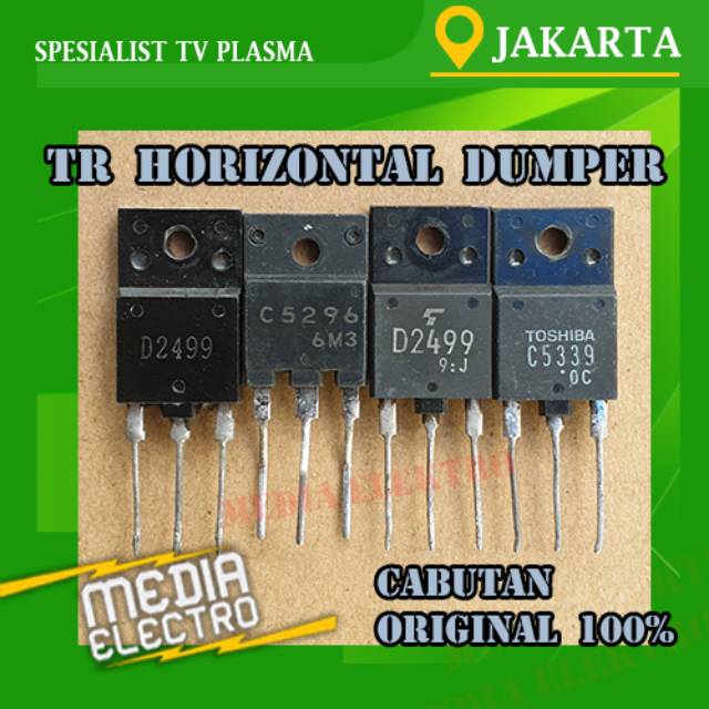 Transistor Horizontal Dumper Tr Hor Dumper Shopee Indonesia