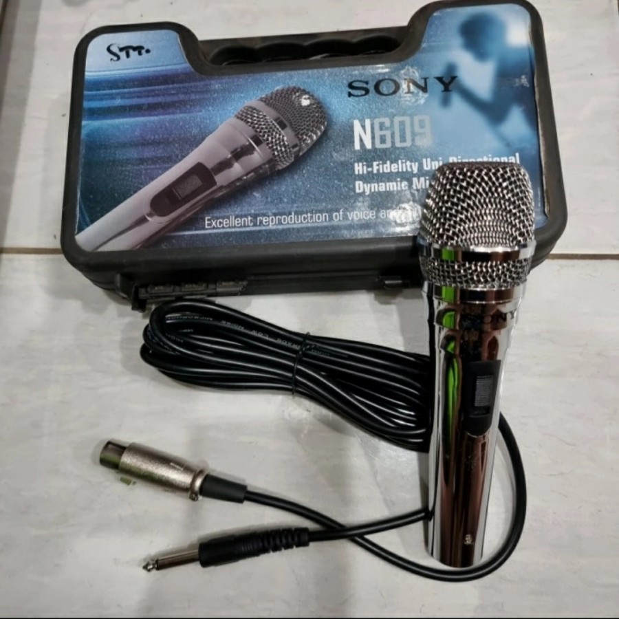 MICROPHONE KABEL/MICROPHONE PROFESIONAL NOISE N609 STAINLESS STELL HIGH QUALITY