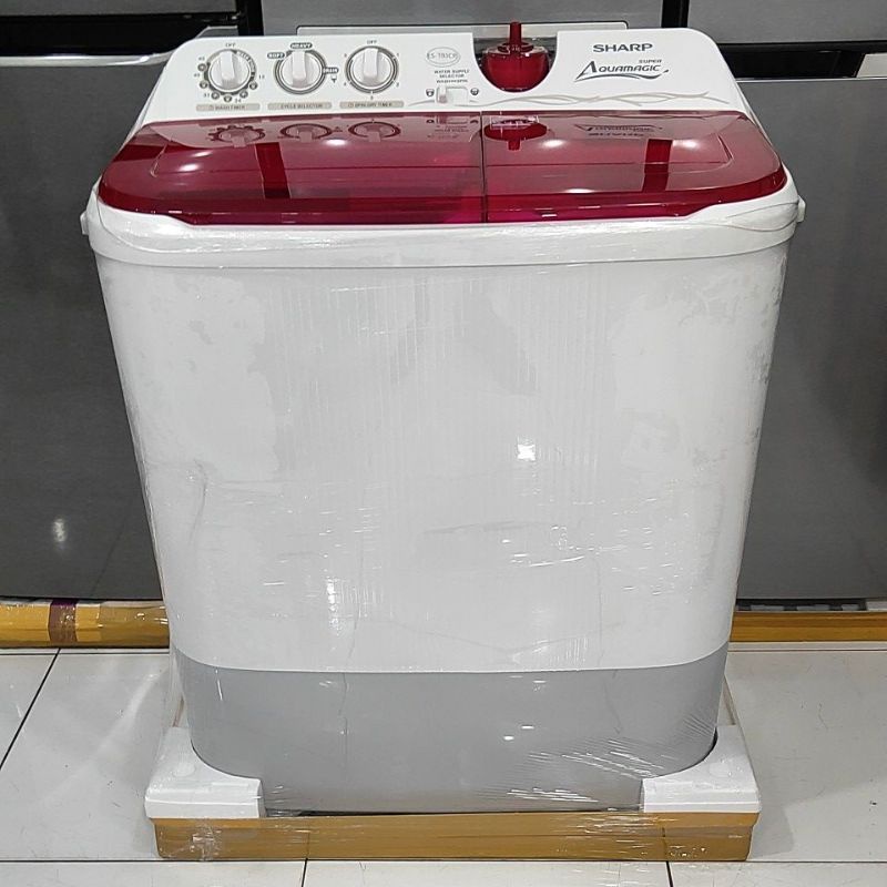 Mesin Cuci 2 Tabung Sharp Es-T85cr Aquamagic Bogor/Depok