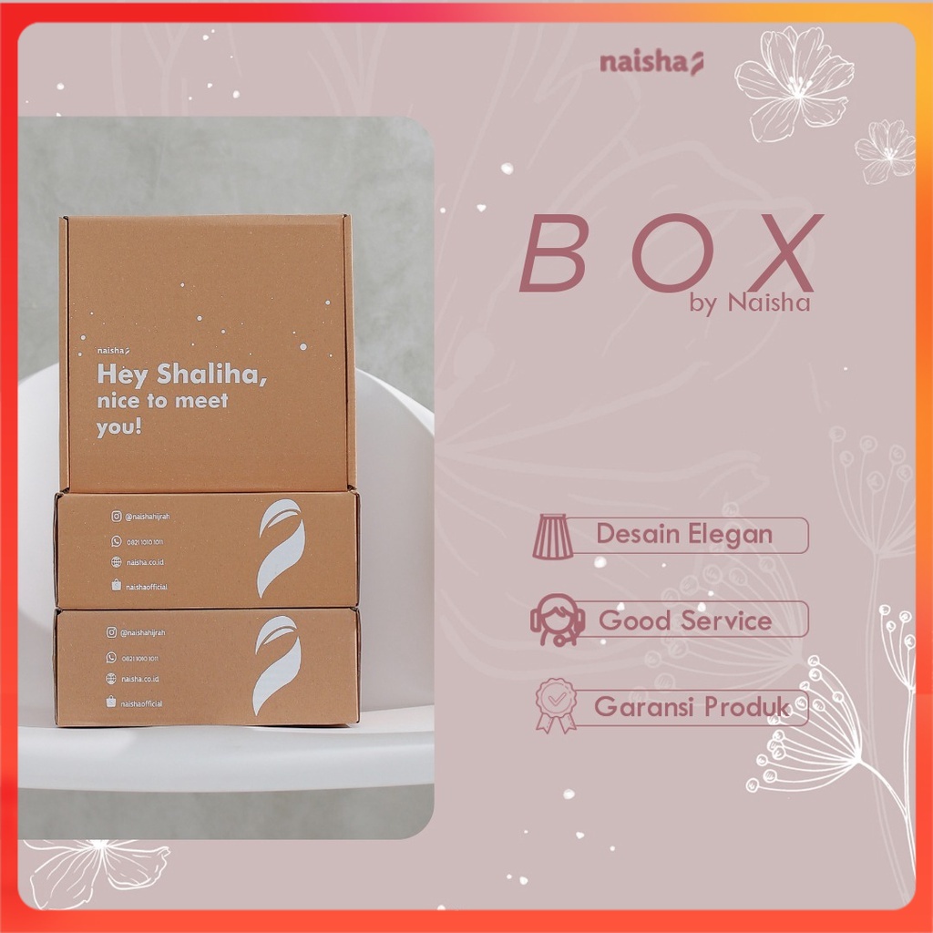 

Box / Kardus / Kotak / Packaging / Packing / Box Gift By Naisha
