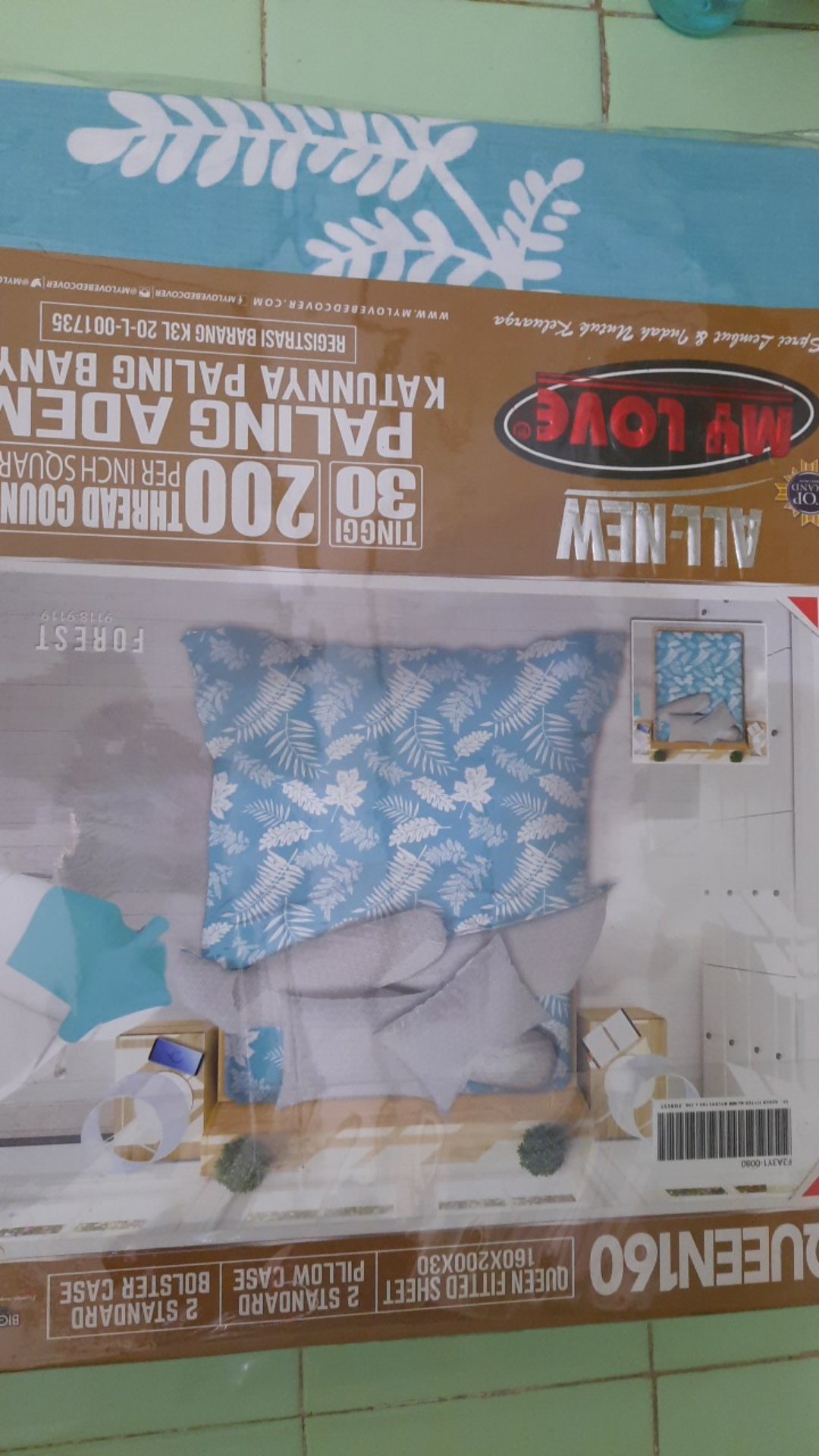 [ New Edition ] Sprei My Love Fitted ( Tidak Rumbai ) - Variasi Forest, Mabel, Belamy, Luisa