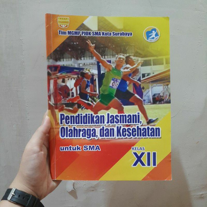 [PRELOVED] Buku LKS PJOK (Pendidikan Jasmani, Olahraga, dan Kesehatan) SMA/MA Kelas 12/XII Tim MGMP 
