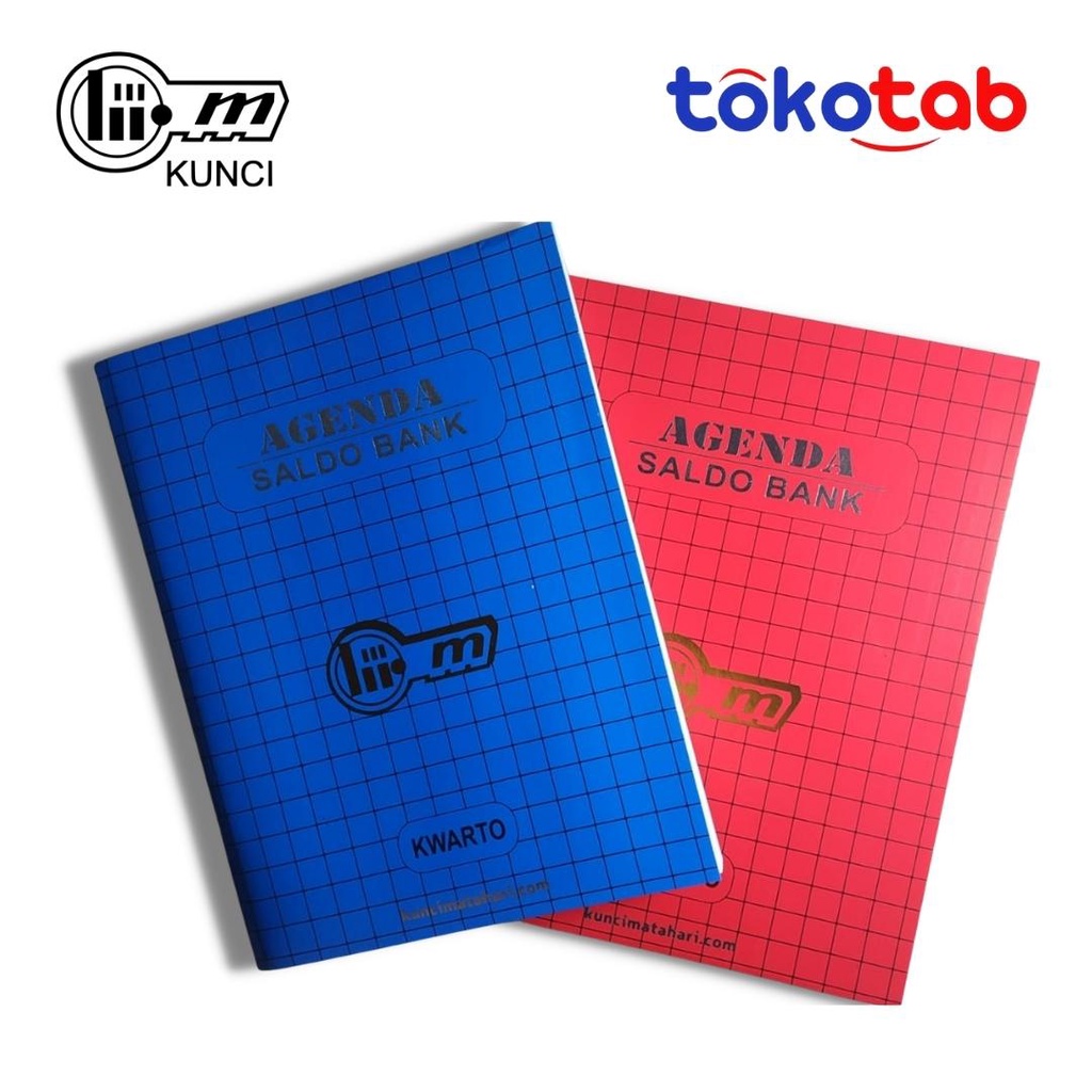 

Tokotab - Agenda Saldo Bank Kwarto KUNCI