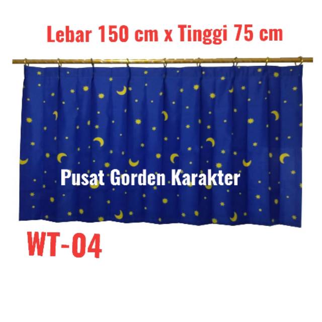 Gorden Jendela  Pendek Kecil  Kolong Dapur  Washtafel 