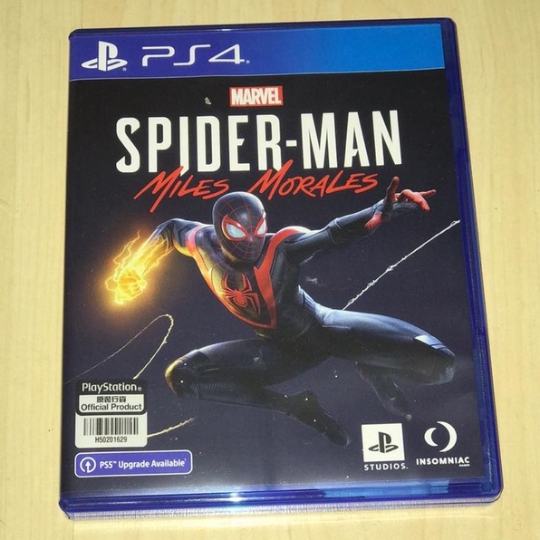 [PS4] Marvel SpiderMan Miles Morales Reg All Asia (R3) BD Kaset PS 4 Spider-man CD Games Playstation
