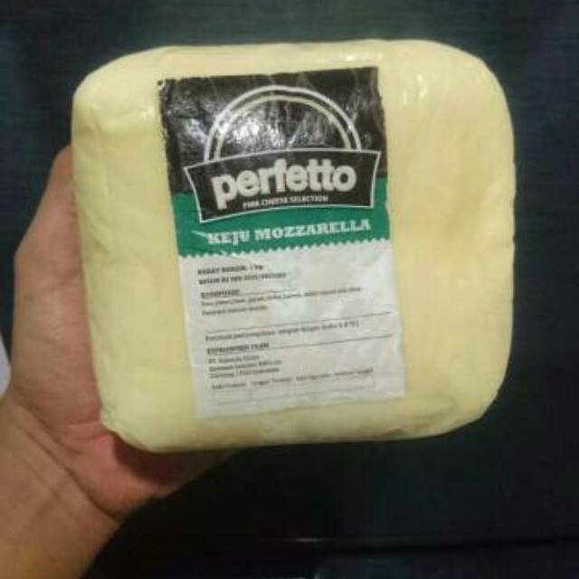 Perfetto Keju Mozarella Mozzarella 1kg Cheese