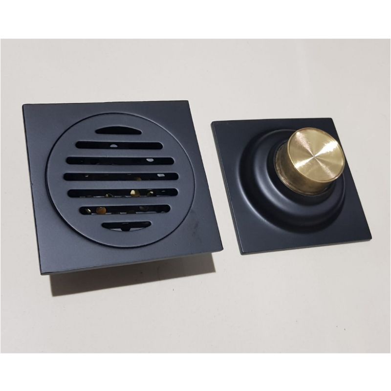 floor drain stenlies hitam/saringan kamar mandi/saringan lantai