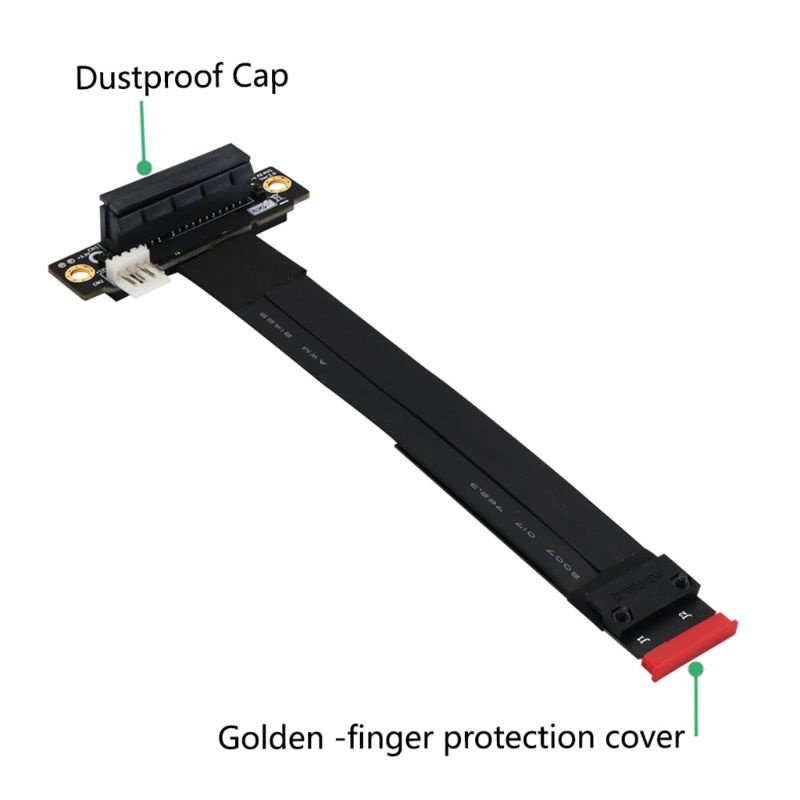 Btsg Riser PCIe x4 3.0 PCI-E 4x To for M.2 NVMe for M for Key 2280kartu Riser Gen3.0
