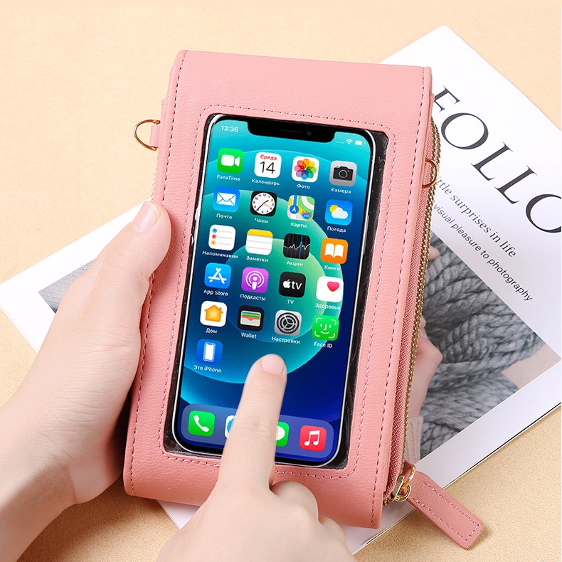 Khatinstore Dompet HP Touchscreen FY Gratis Gantungan Boneka / Layar Sentuh / ORI FOREVER YOUNG / FOREVER BETTER / FOREVER LOVELY / Tas Selempang Wanita Import / Tas Bahu / 382 / 9067