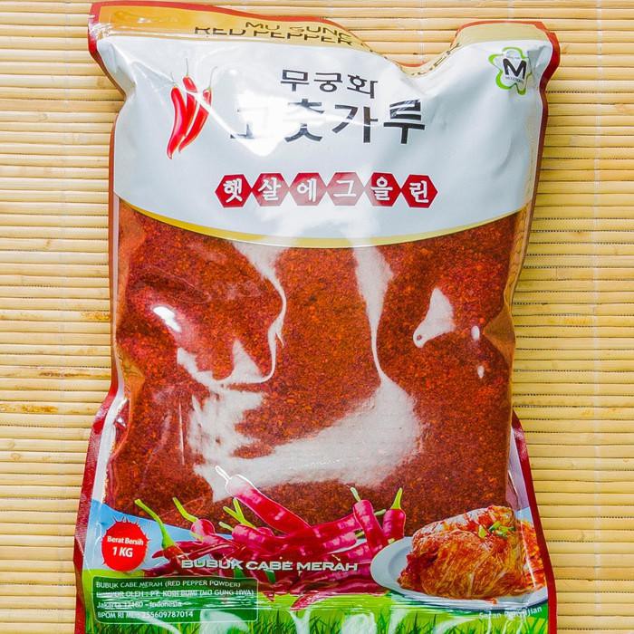

ECERAN Gochugaru Hot Pepper Flakes (bubuk cabe kasar) - isi 1kg BERKUALITAS