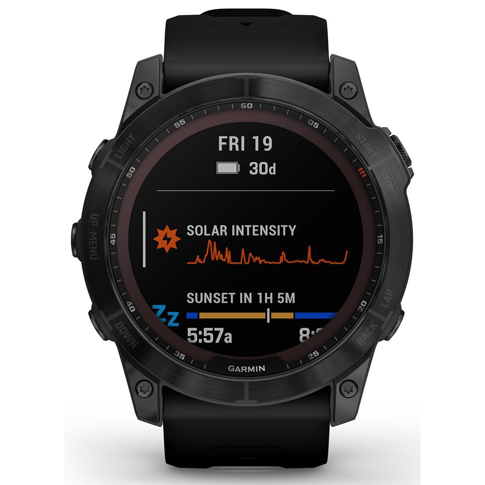 Garmin Fenix 7X Solar Sapphire Silicone Band - Garansi Resmi TAM 2Th