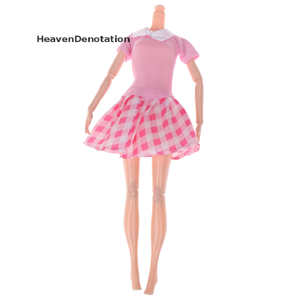 Dress Pesta Handmade Aksesoris Boneka Untuk Hadiah Anak Perempuan