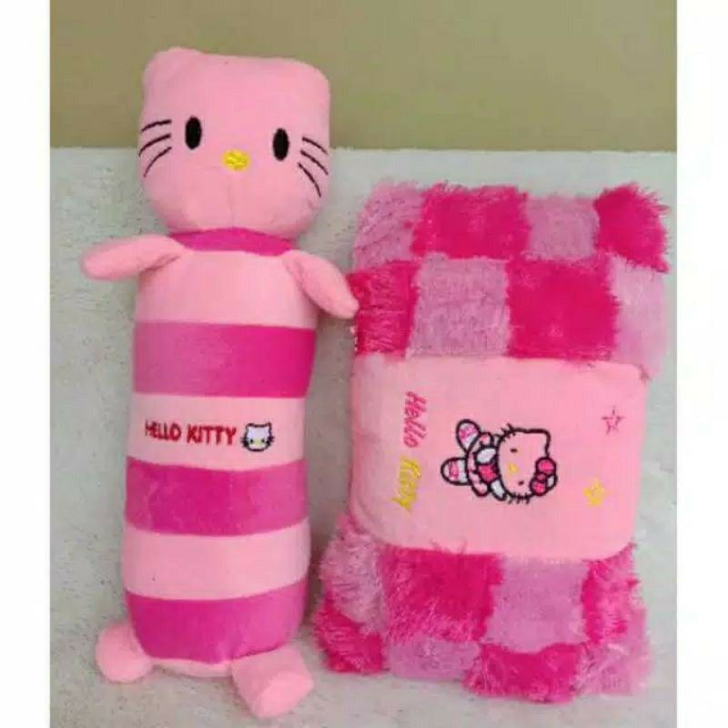 Bantal Baby Karakter / uk Bantal ( Panjang 45cm, Lebar 30cm ) Guling ( Tinggi 48 cm, Diameter 13cm )