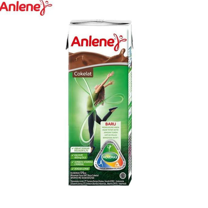 

F.4.T.0.0.4Anlene UHT Cokelat 175 ml - 12 pcs |Stok.AdAs