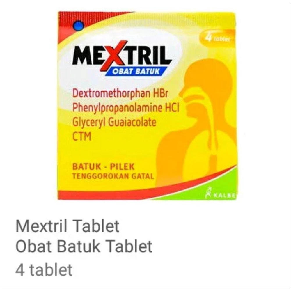 Mextril Tablet Obat Batuk