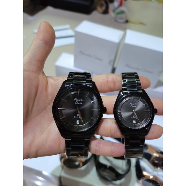 Alexandre Christie Ac 8654 / AC8654 Jam Tangan couple  Original