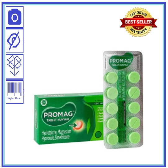 

Promag per pak isi 3 strip