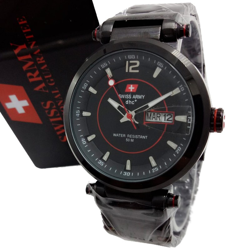 Jam Tangan Original Swiss Army SA3062 - Hitam
