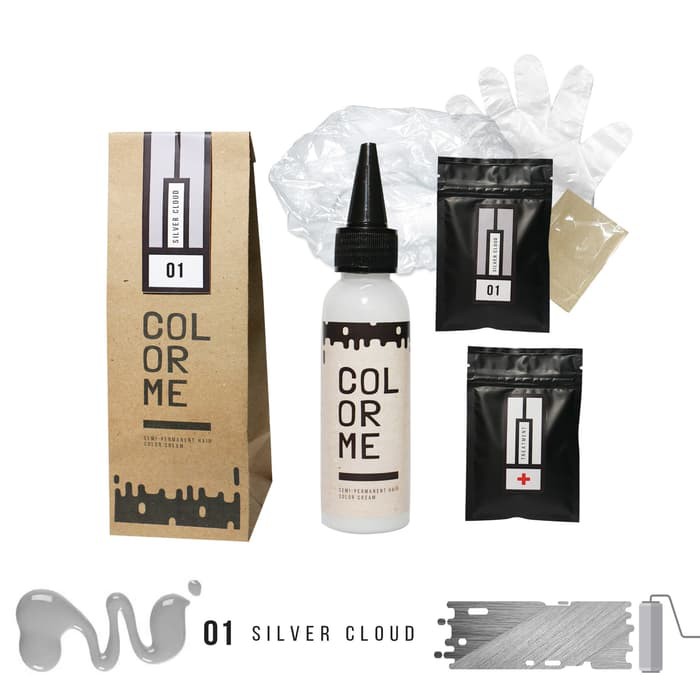 COLOR ME SILVER CLOUD hair color cream