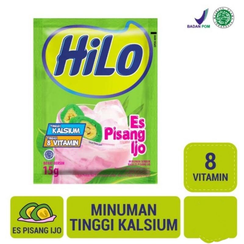 Jual Hilo Es Pisang Ijo Sachet 15 Gram Shopee Indonesia