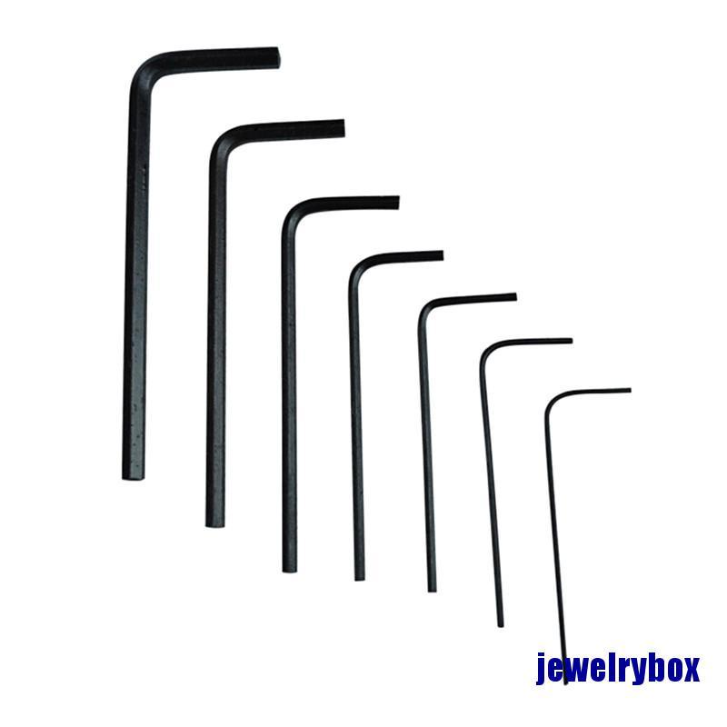 7pcs / lot Kunci Allen Hex 0.7mm - 3mm