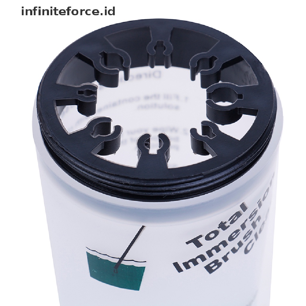 Infiniteforce.id Botol Kosong Holder Brush Pembersih Kutek Nail Art