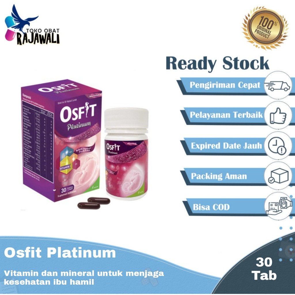 Osfit platinum vitamin ibu hamil 30 kapsul