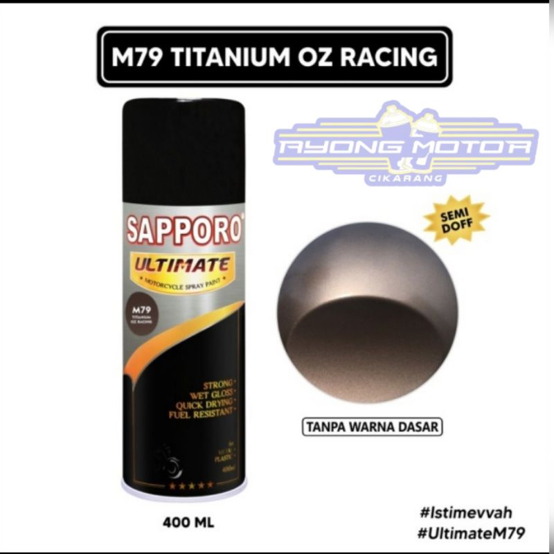 Sapporo Ultimate M79 Titanium OZ Racing