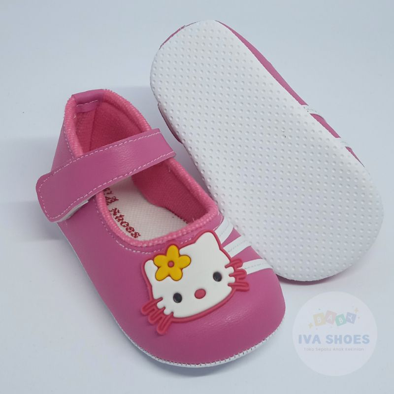 Sepatu Bayi perempuan hello kitti 0-12 bulan