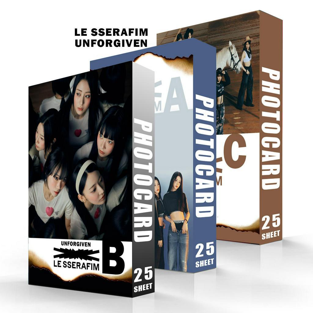 PHOTOCARD LESSERAFIM UNFORGIVEN