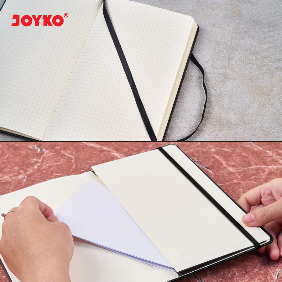 Joyko Grid Notebook NB-702 Buku Catatan Kotak Sampul HardCover 13x21cm-2