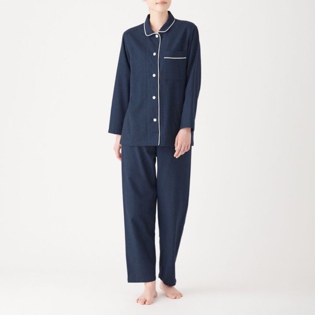 Jual MUJI Side Seamless Smooth Pajamas Men Women / PAJAMAS / PIYAMA