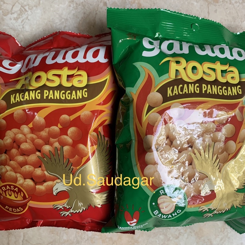 

Garuda Rosta Kacang Panggang Rasa Bawang Pedas 95Gr