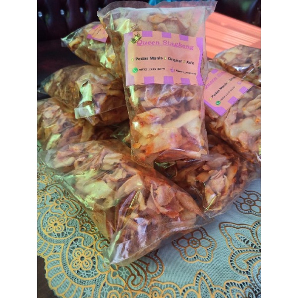 

KERIPIK SINGKONG PEDAS MANIS