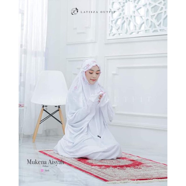 mukena lajuran Aisyah original latisza hijab