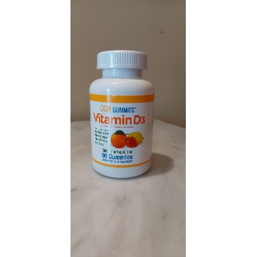 Pesanan RINA: CGN VITAMIN D3 1000 IU 90 GUMMIES