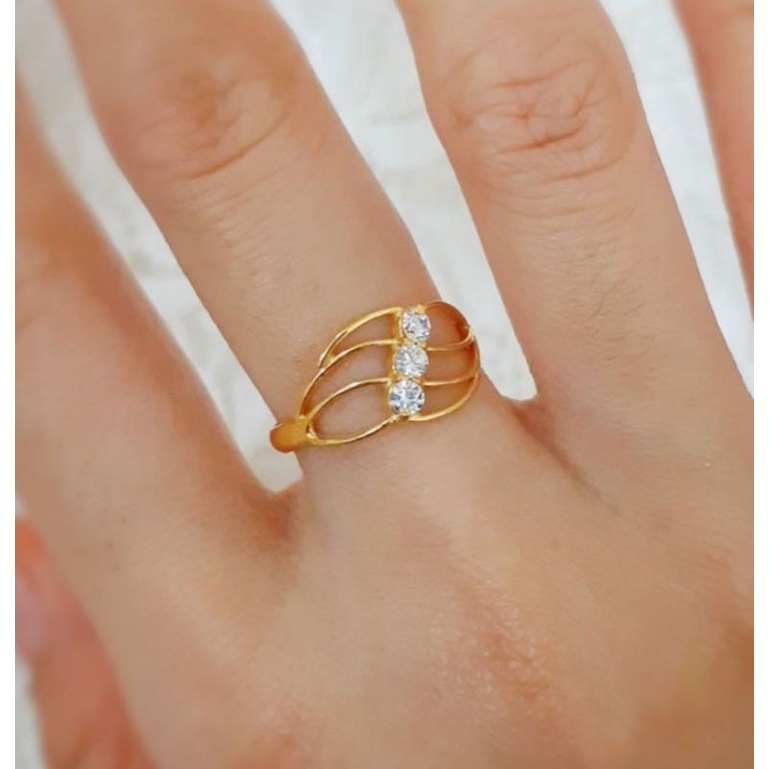 CINCIN EMAS MUDA 1 GR | PERHIASAN WANITA CINCIN EMAS MUDA 1 GRAM