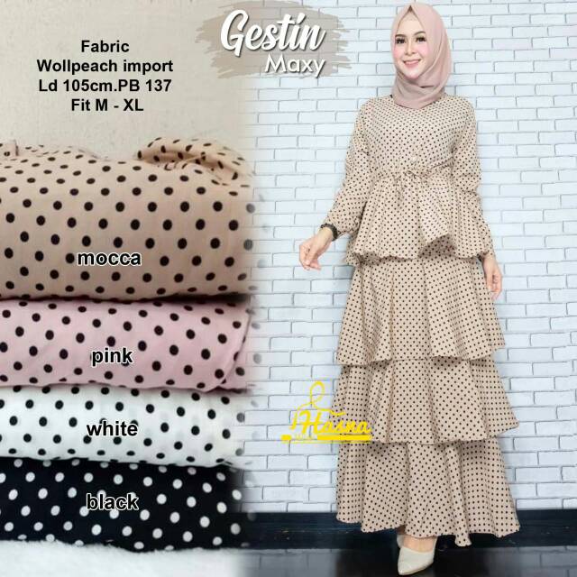 GESTIN MAXY ORI DHARYA / LONGDRESS / DRESS